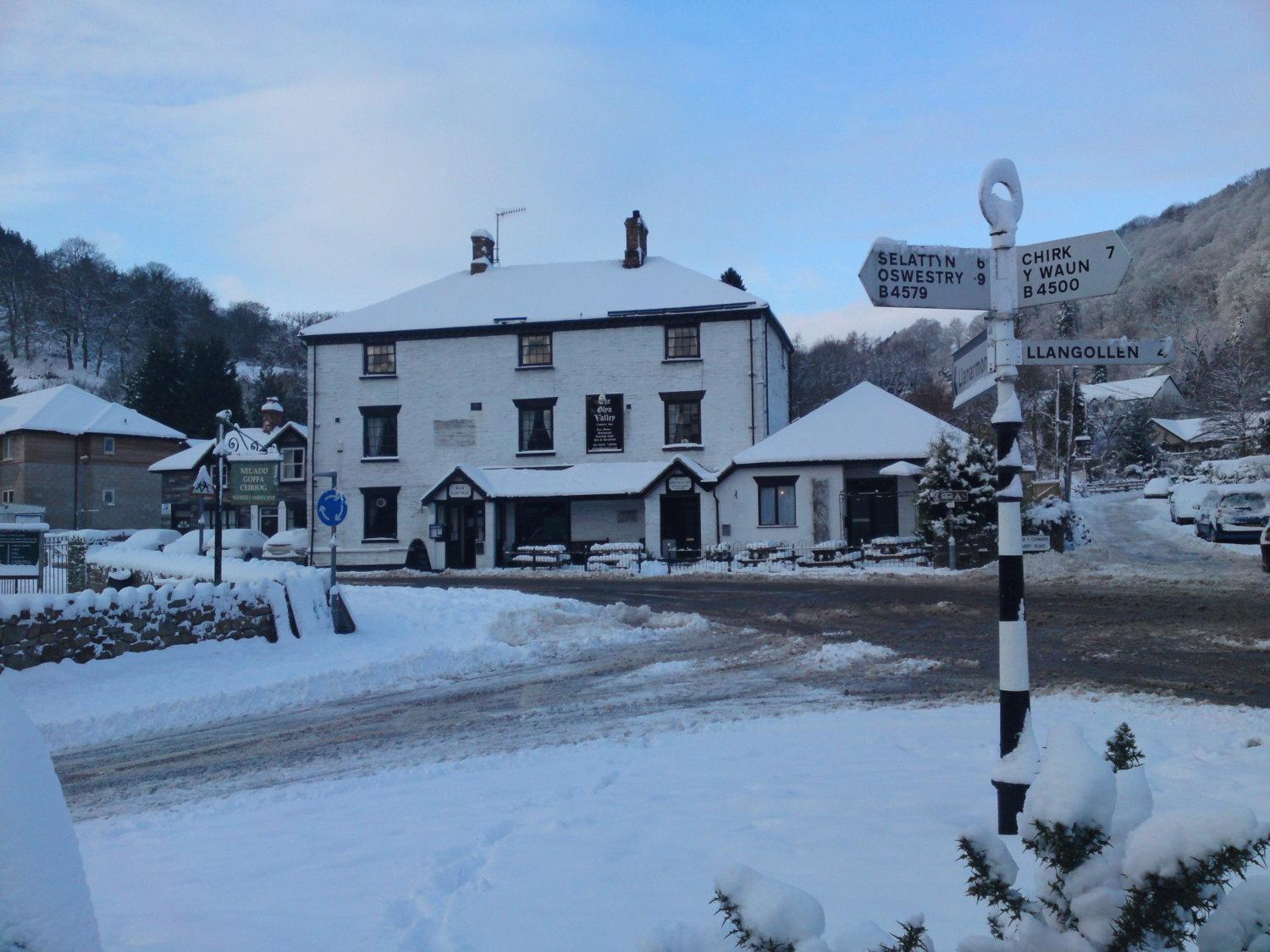格林谷酒店 Llansantffraid Llansantffraid Glyn Ceiriog 外观 照片
